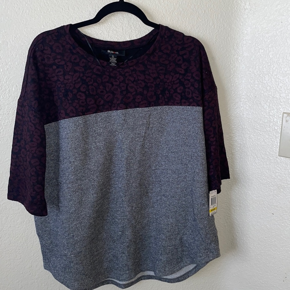 BNWT Style & Co sweater top size #M